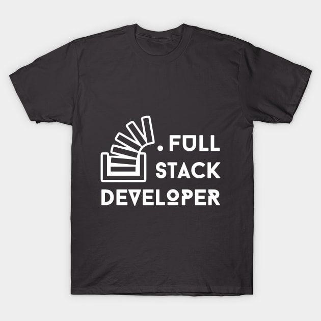 Full stack developer T-Shirt by thepoppeye